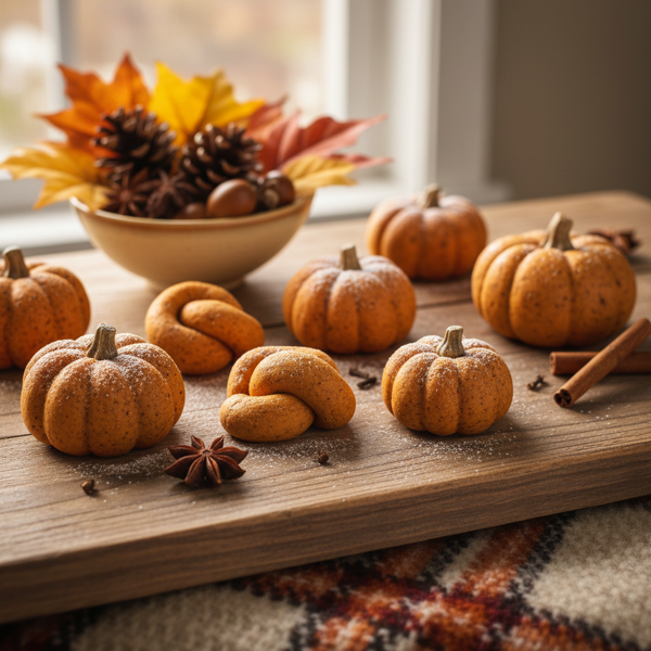 Autumn Pumpkin Spice Play Dough recipe