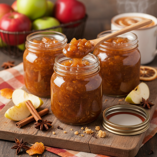 Autumn Spice Apple Pie Jam recipe