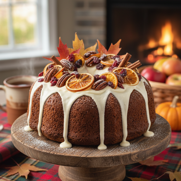 Autumn Spice Harvest Cake recipe