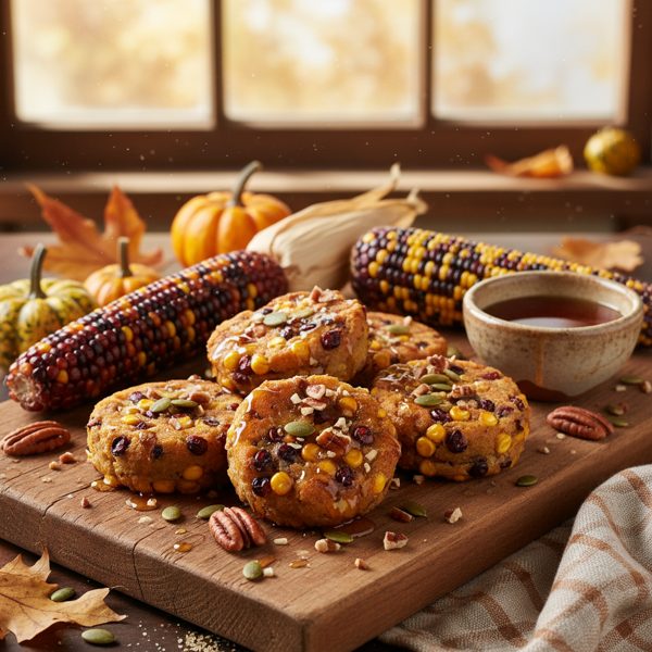 Autumn Treats: Colorful Corn Delights recipe