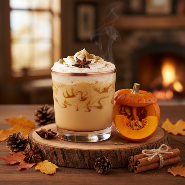 Autumnal Pumpkin Spice White Russian recipe