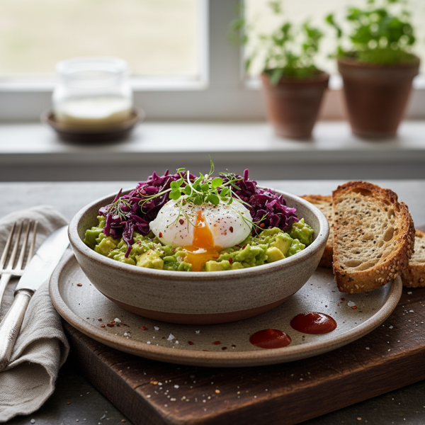 Avocado Sauerkraut Delight recipe