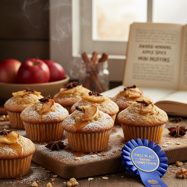Award-Winning Apple Spice Mini Muffins recipe