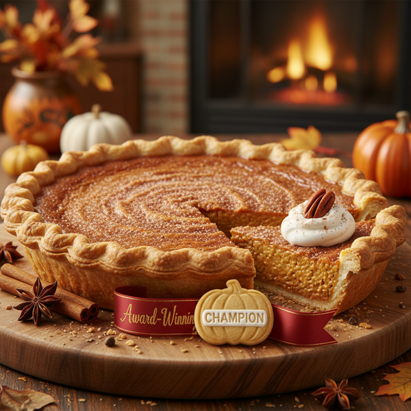 Award-Winning Cinnamon Pumpkin Pie recipe