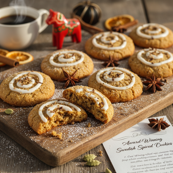 Award-Winning Swedish Spiced Cookies recipe