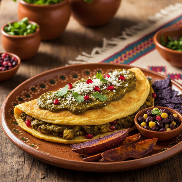 Aztec Revival Omelette recipe