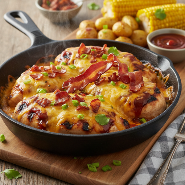 BBQ Bacon Monterey Chicken Bake recipe