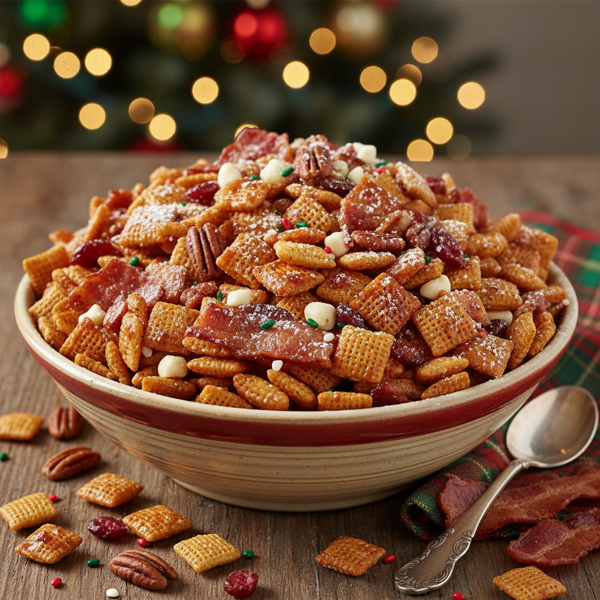 Bacon-Loved Holiday Chex Crunch recipe