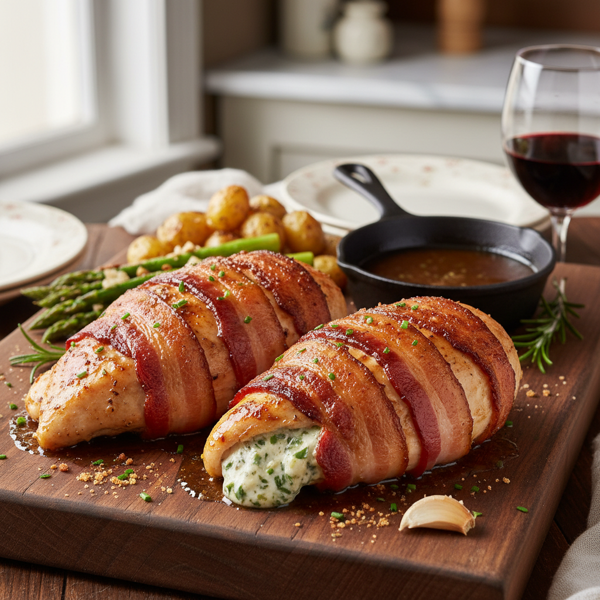 Bacon-Wrapped Chicken Supreme recipe