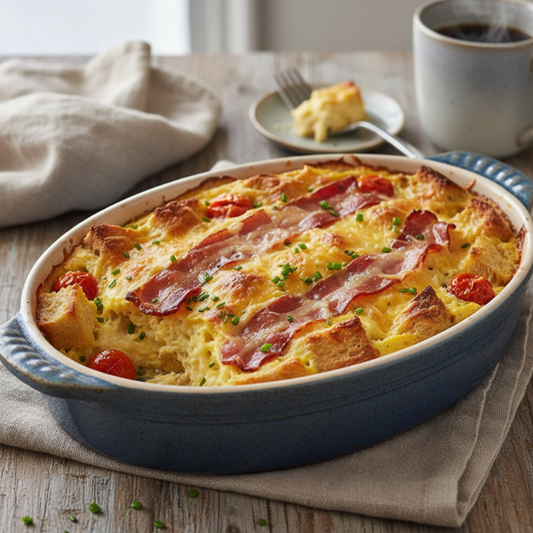 Bacon and Egg Casserole Delight recipe