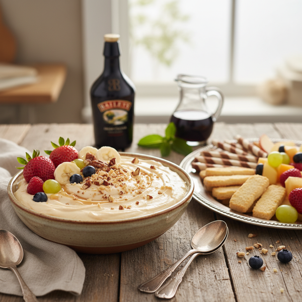 Bailey's Irish Cream Fruit Delight Dip recipe