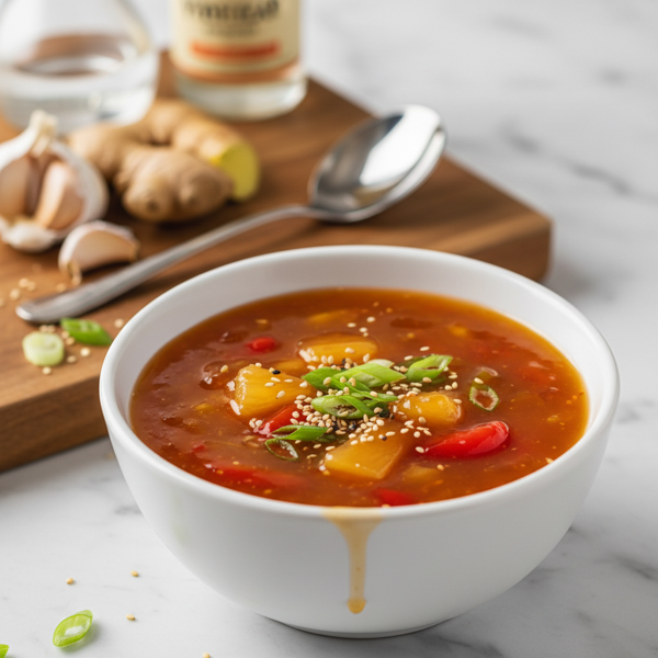 Balanced Sweet and Sour Sauce recipe