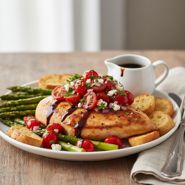 Balsamic Bruschetta Chicken Delight recipe