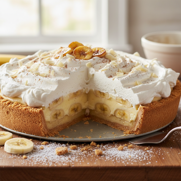 Banana Bliss Cream Pie recipe