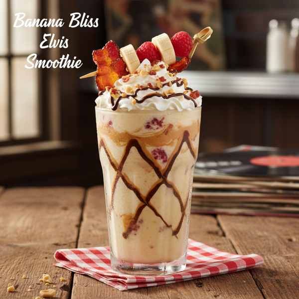 Banana Bliss Elvis Smoothie recipe