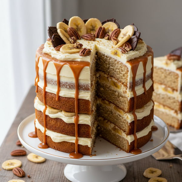 Banana Bliss Layer Cake recipe