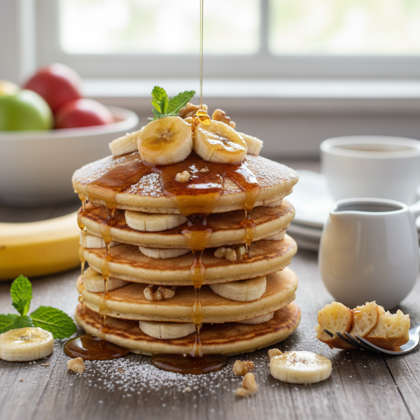 Banana Bliss Pancakes recipe