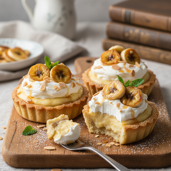 Banana Cream Delight Tarts recipe