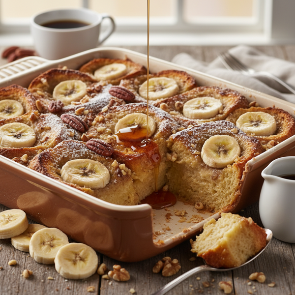 Banana Nut French Toast Bake recipe