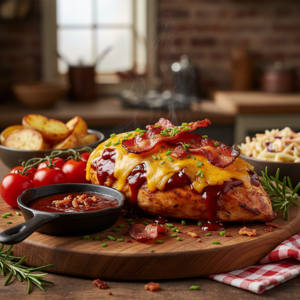 Barbecue Cheddar Bacon Chicken Delight recipe