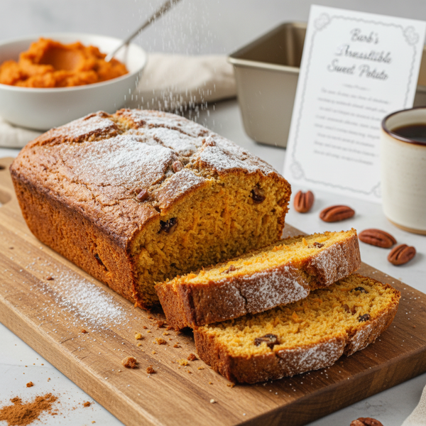 Barb's Irresistible Sweet Potato Bread recipe