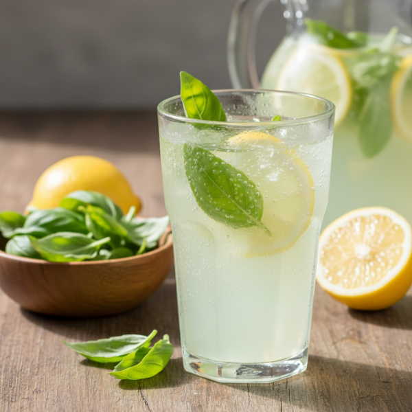 Basil-Infused Lemonade elixir recipe