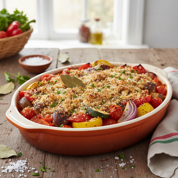 Basque-inspired Vegetable Bake recipe