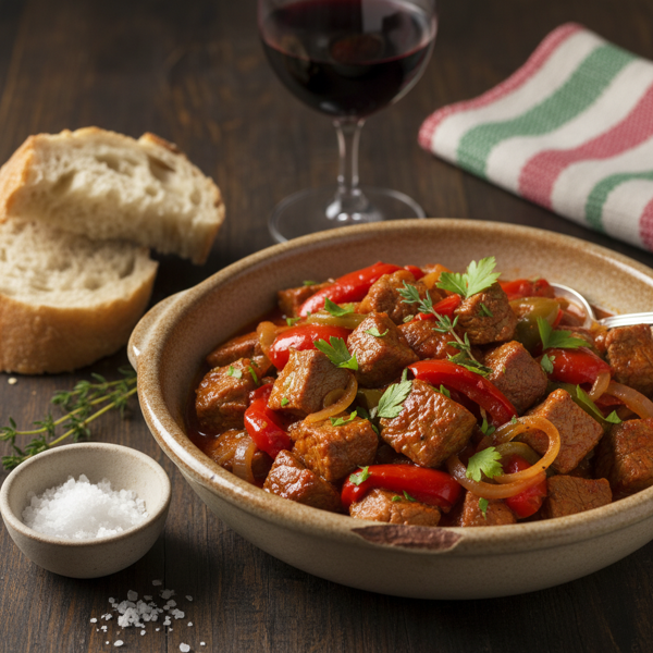 Basque Veal and Red Pepper Axoa recipe