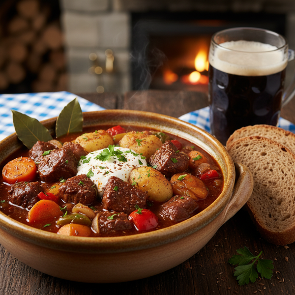 Bavarian Beef Goulash Stew recipe