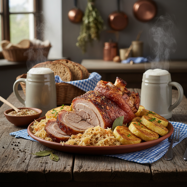 Bavarian Pork & Sauerkraut Delight recipe