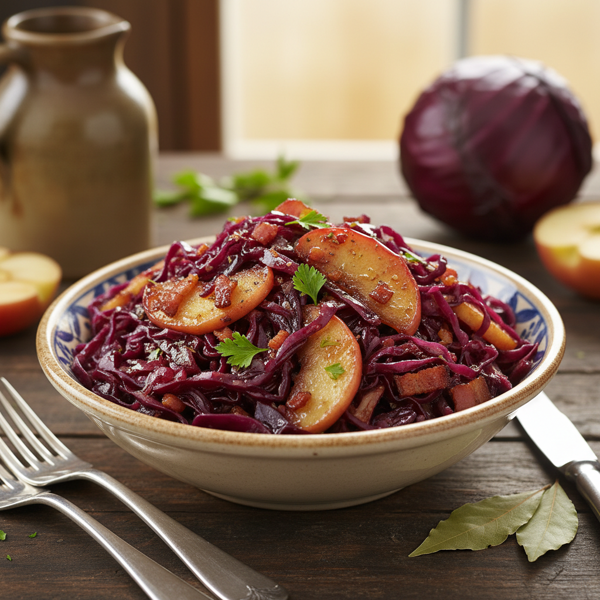 Bavarian Sweet and Sour Cabbage Delight recipe