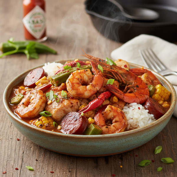 Bayou Bliss Seafood Medley recipe