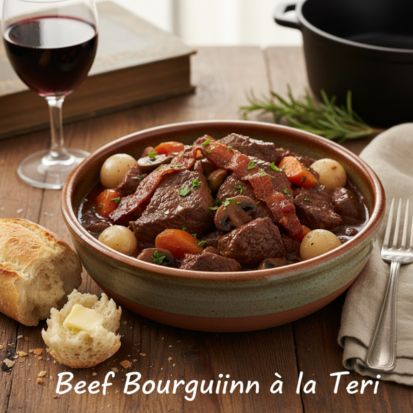 Beef Bourguignon à la Teri recipe