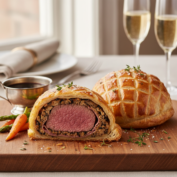 Beef Wellington for Two recipe
