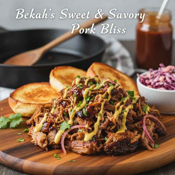 Bekah's Sweet & Savory Pulled Pork Bliss recipe
