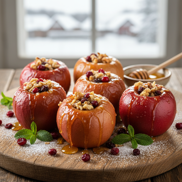 Belarusian Honey-Baked Apples recipe