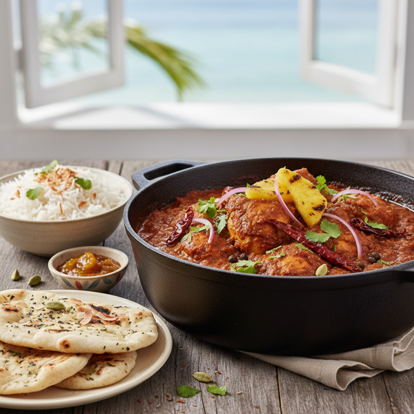 Bermudian Chicken Bhuna Masala recipe