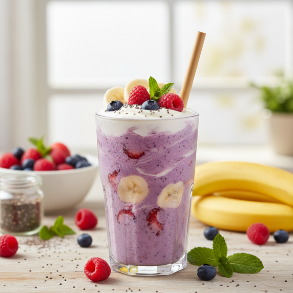 Berry Banana Bliss Smoothie recipe