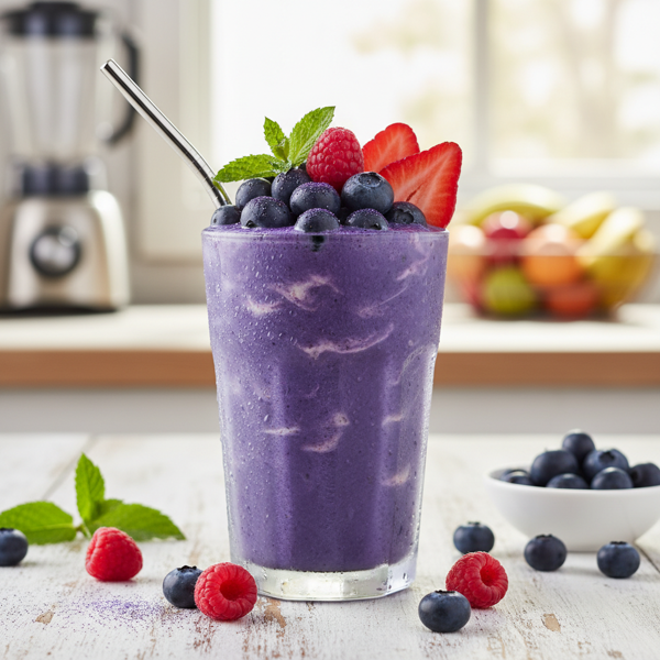 Berry Bliss Blueberry Smoothie recipe