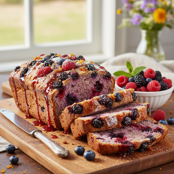 Berry Bliss Bread recipe