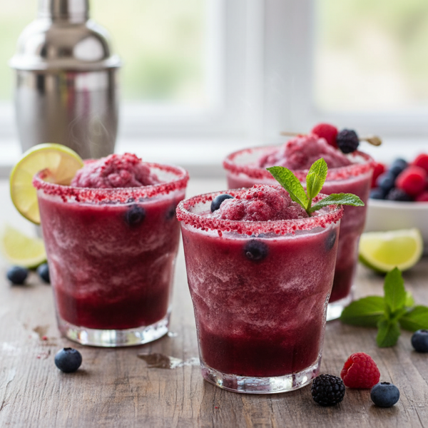 Berry Bliss Frozen Margaritas recipe