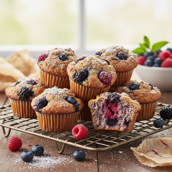 Berry Bliss Muffins recipe