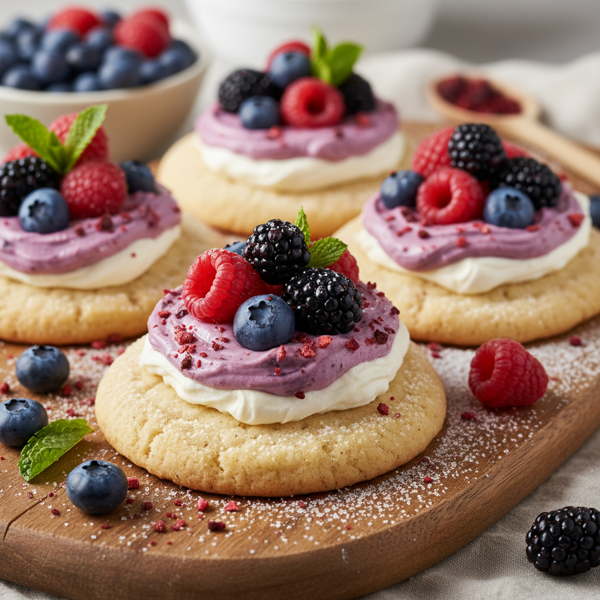 Berry Bliss Sugar Cookie Delight recipe