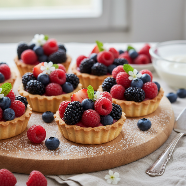 Berry Bliss Tartlets recipe