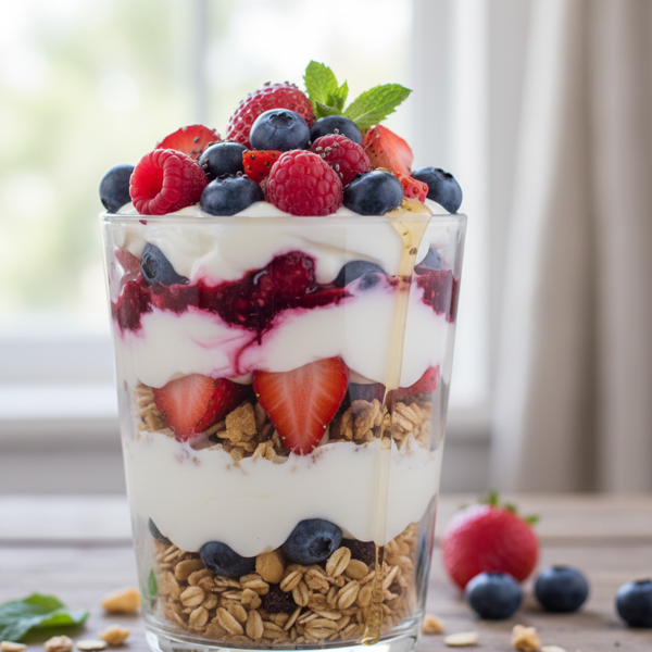 Berry Bliss Yogurt Parfait recipe