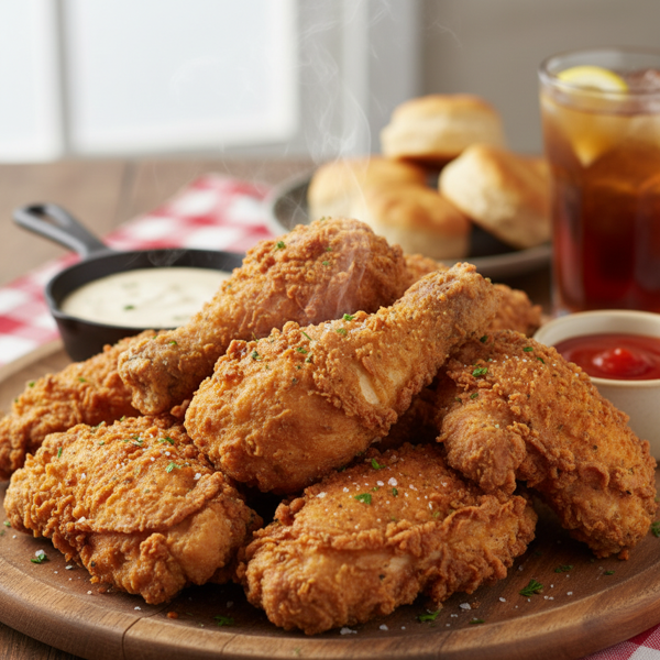 Big John's Crispy Southern Fried Chicken recipe