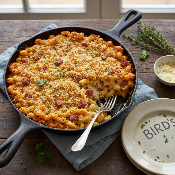 Bird's Irresistible Gourmet Macaroni and Cheese recipe
