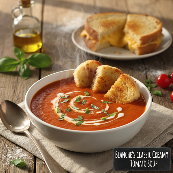 Blanche's Classic Creamy Tomato Soup recipe