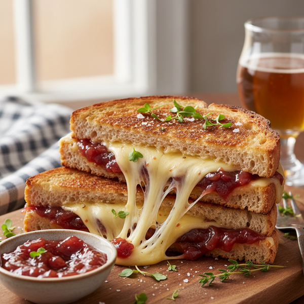 Blarney Bliss Grilled Cheese & Chutney Delight recipe