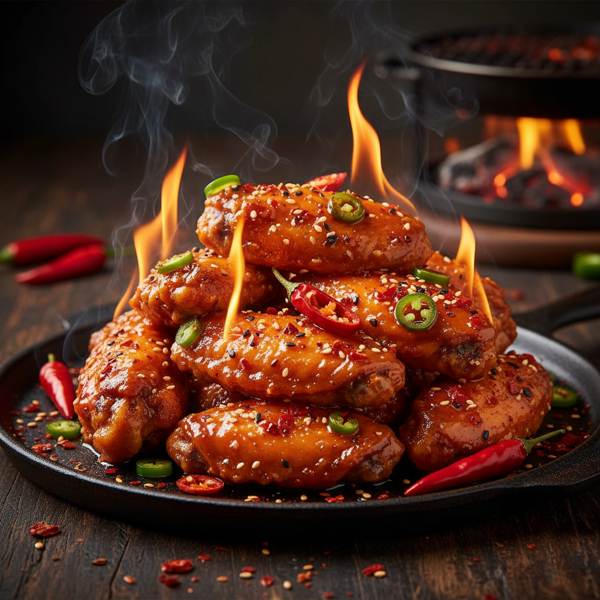 Blazing Inferno Hot Wings recipe